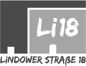Lindower Straße 18-Logo schwarz/weiß